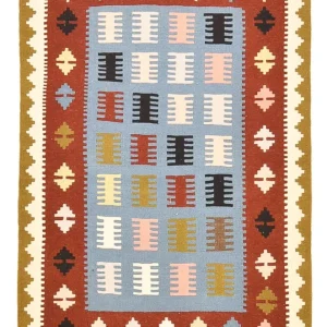 Kelim Teppich - Oriental - 150 x 98 cm - mehrfarbig