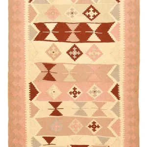 Kelim Teppich - Oriental - 152 x 100 cm - mehrfarbig