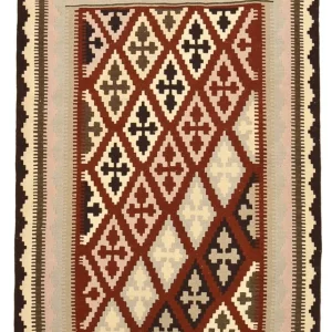Kelim Teppich - Oriental - 155 x 105 cm - mehrfarbig