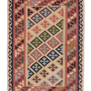Kelim Teppich - Oriental 158 x 110 cm - mehrfarbig