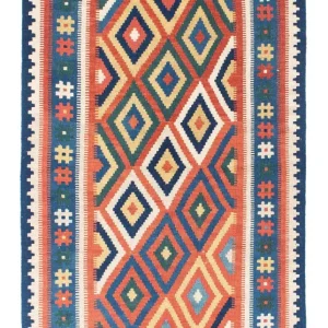 Kelim Teppich - Oriental 163 x 103 cm - rost