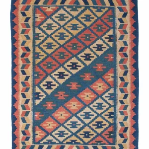 Kelim Teppich - Oriental 170 x 128 cm - mehrfarbig
