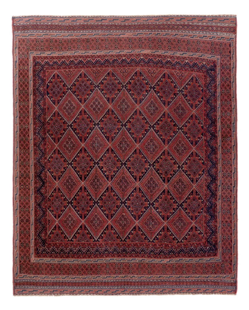 Kelim Teppich - Oriental - 172 x 132 cm - mehrfarbig