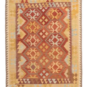 Kelim Teppich - Oriental 175 x 117 cm - blau