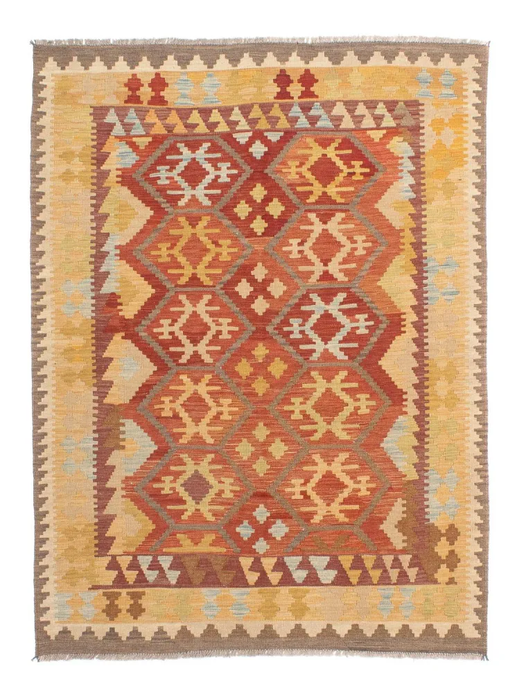 Kelim Teppich - Oriental 175 x 117 cm - blau