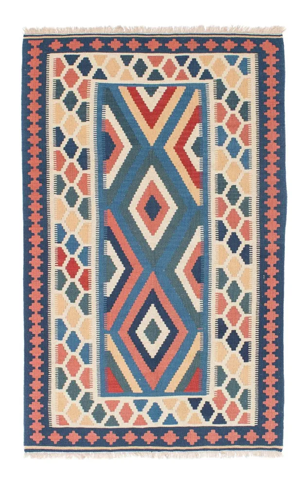 Kelim Teppich - Oriental 181 x 111 cm - mehrfarbig