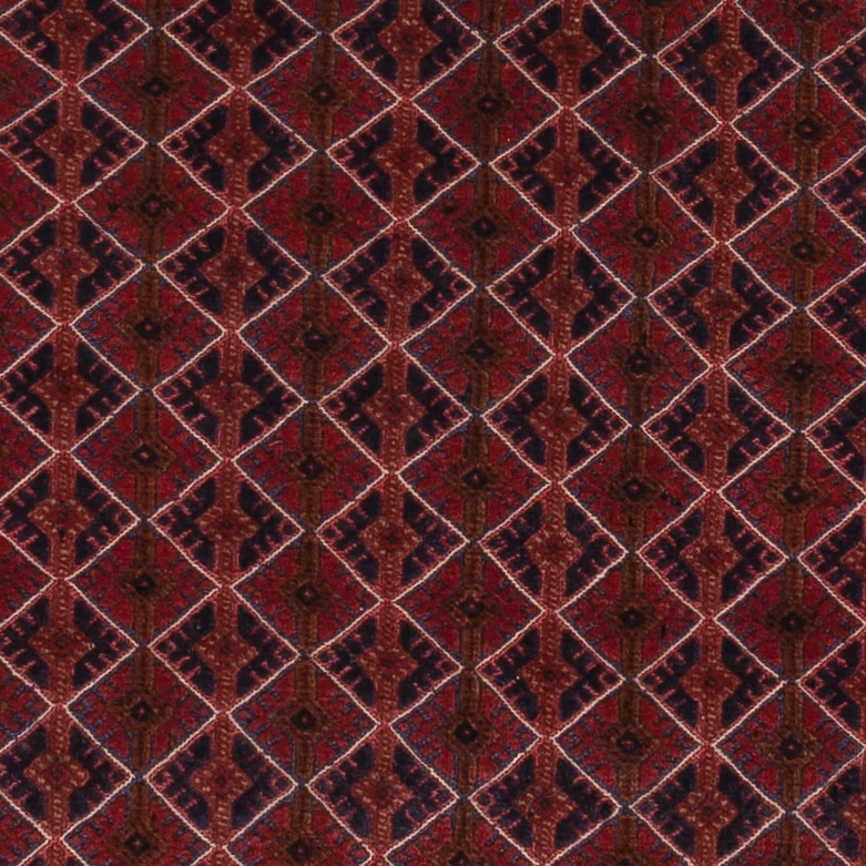Kelim Teppich - Oriental - 181 x 141 cm - dunkelrot