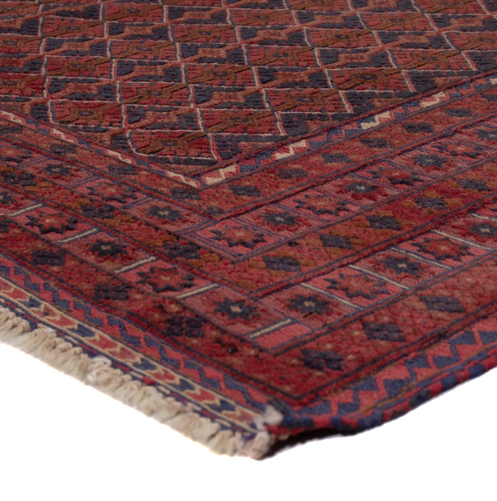 Kelim Teppich - Oriental - 181 x 141 cm - dunkelrot