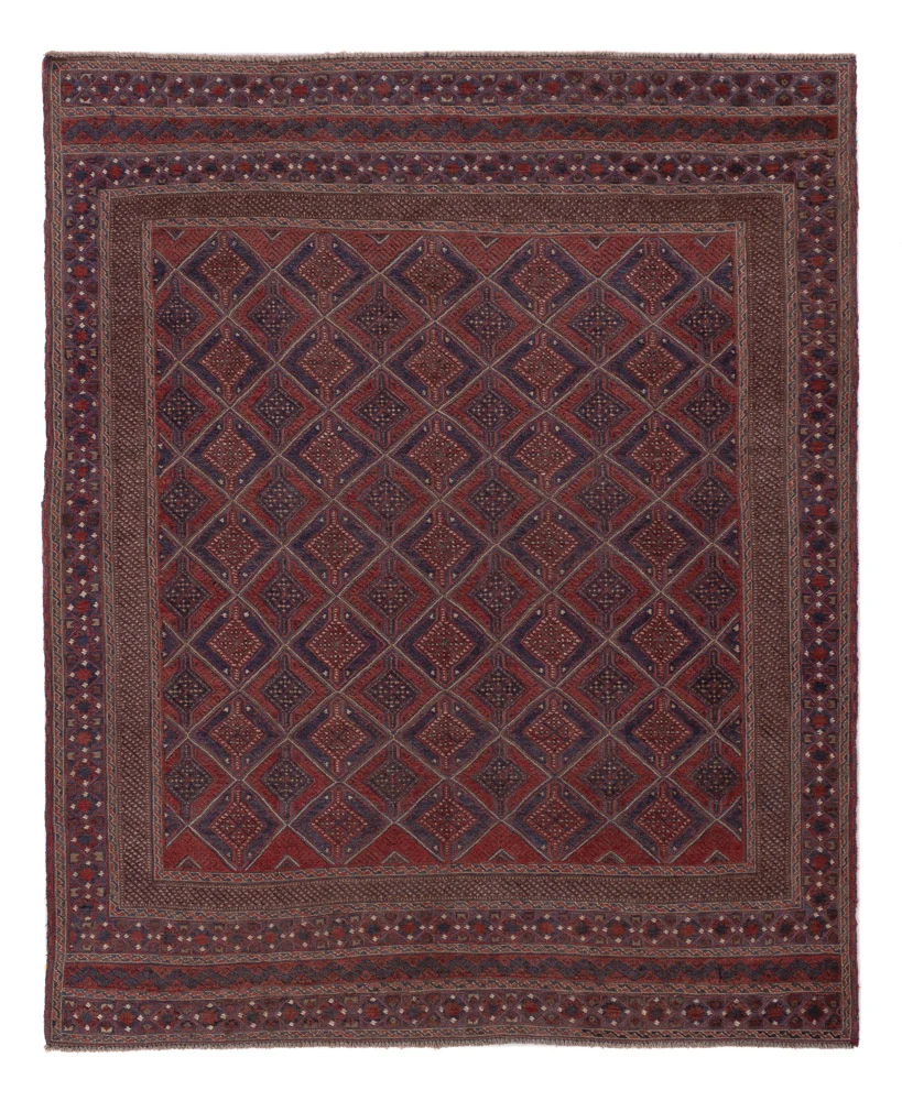 Kelim Teppich - Oriental - 185 x 152 cm - rost