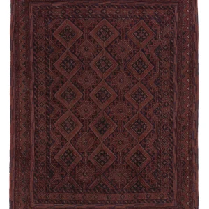 Kelim Teppich - Oriental - 188 x 142 cm - dunkelbeige