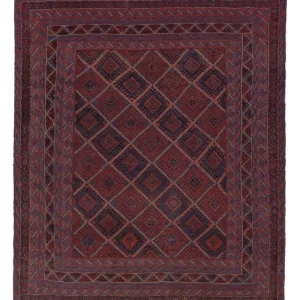 Kelim Teppich - Oriental - 188 x 150 cm - dunkelbeige
