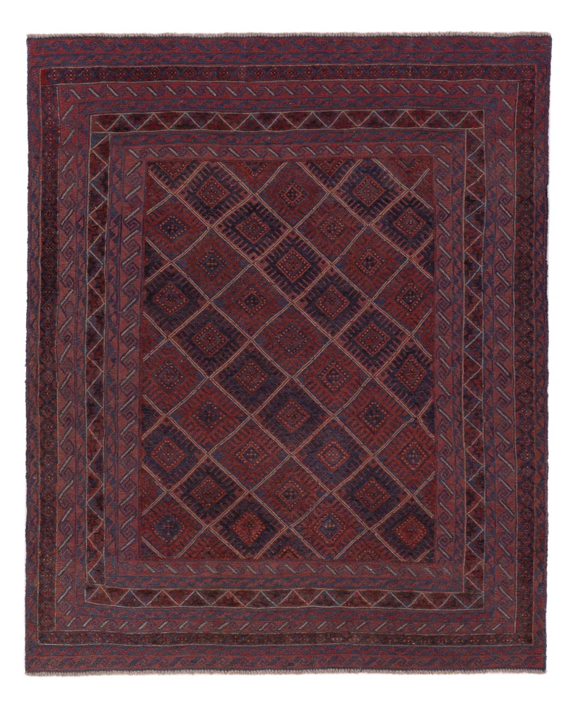 Kelim Teppich - Oriental - 188 x 150 cm - dunkelbeige