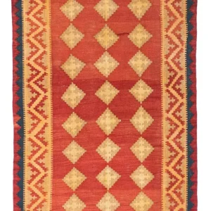 Kelim Teppich - Oriental 190 x 120 cm - orange