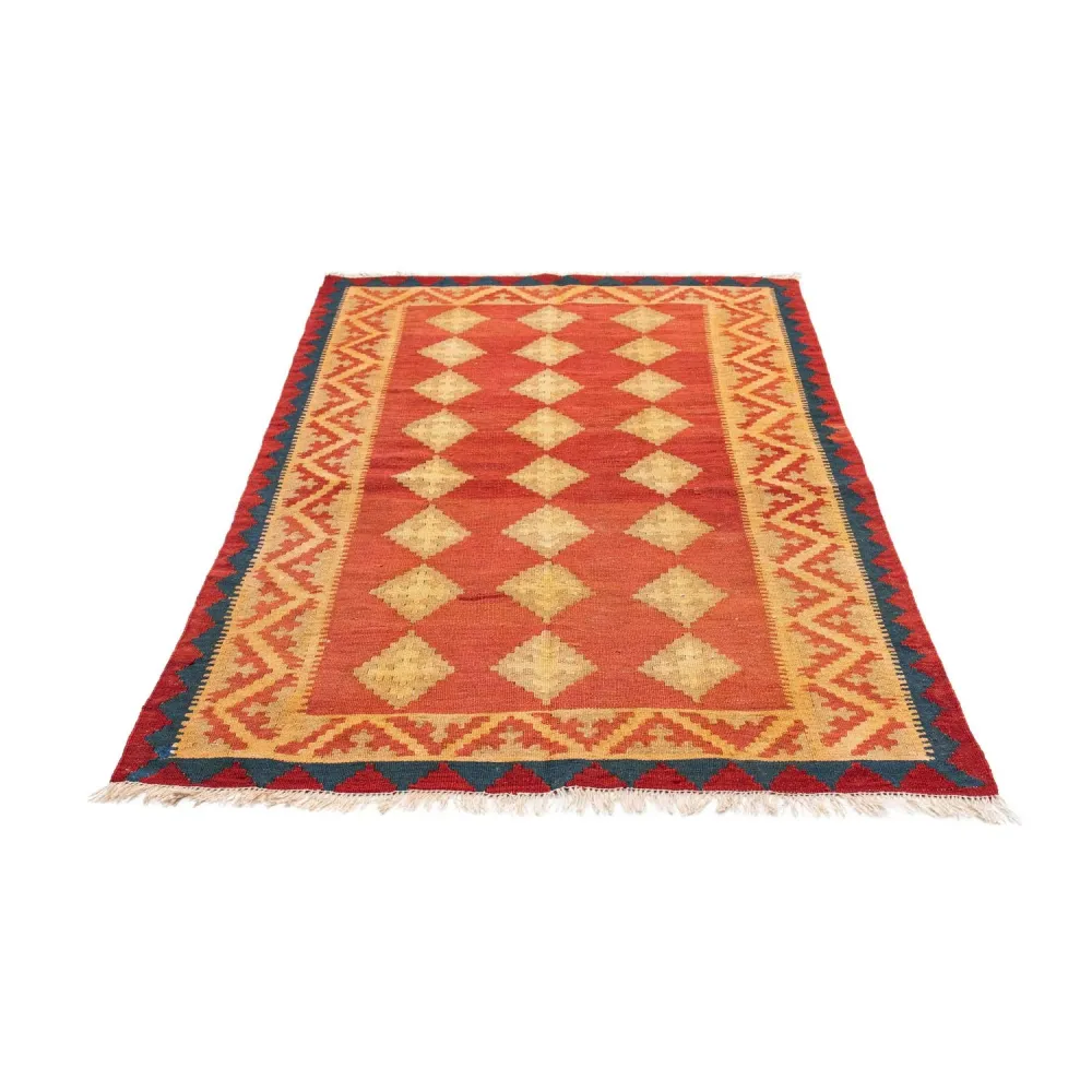 Kelim Teppich - Oriental 190 x 120 cm - orange