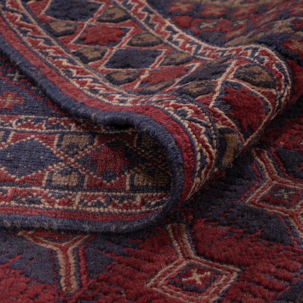 Kelim Teppich - Oriental - 190 x 160 cm - dunkelbeige