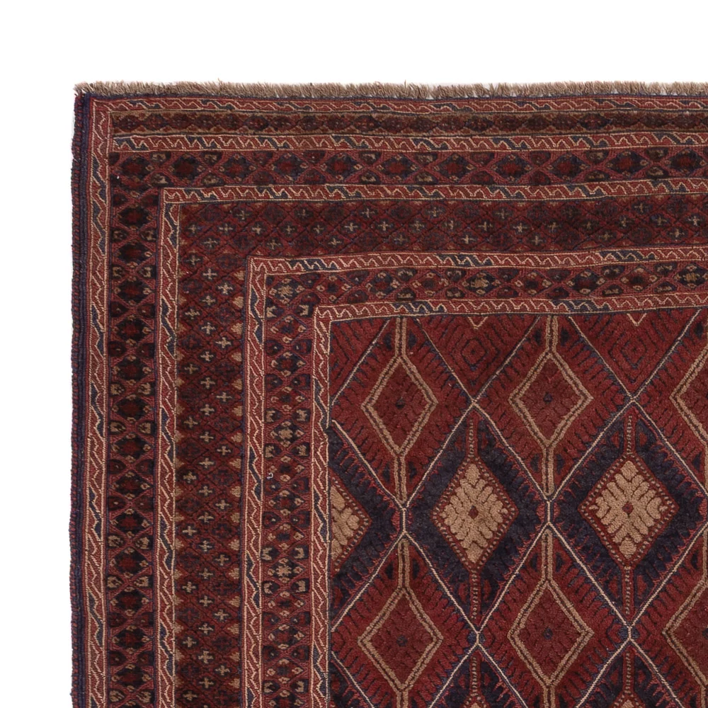 Kelim Teppich - Oriental - 190 x 164 cm - dunkelbeige