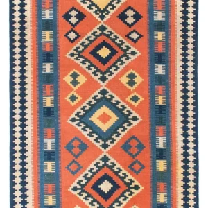 Kelim Teppich - Oriental 192 x 123 cm - rost