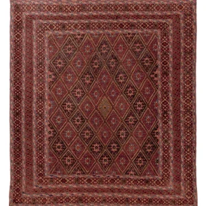 Kelim Teppich - Oriental - 193 x 156 cm - mehrfarbig