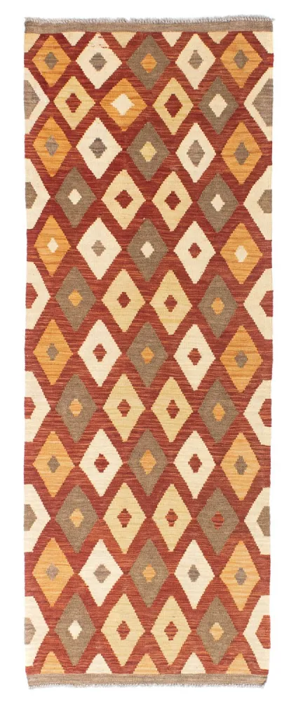 Kelim Teppich - Oriental 193 x 73 cm - rost