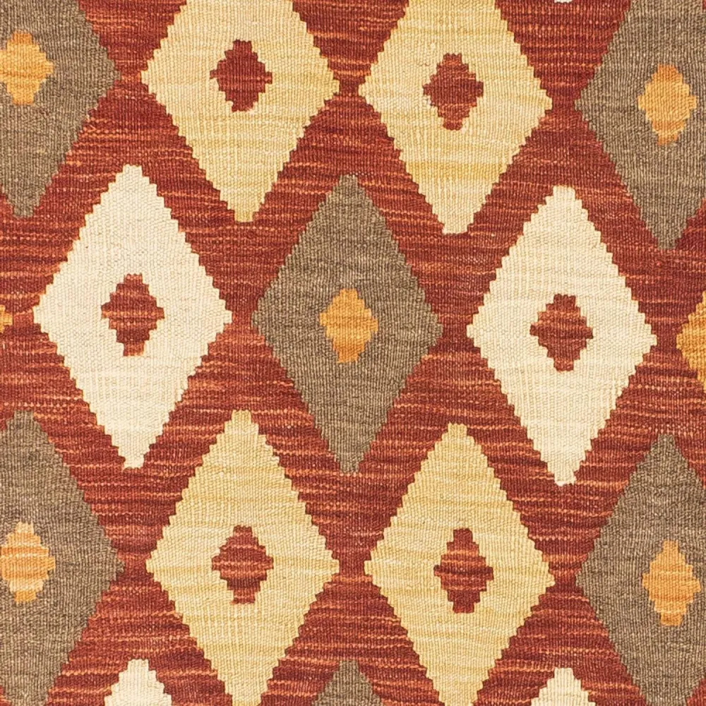Kelim Teppich - Oriental 193 x 73 cm - rost