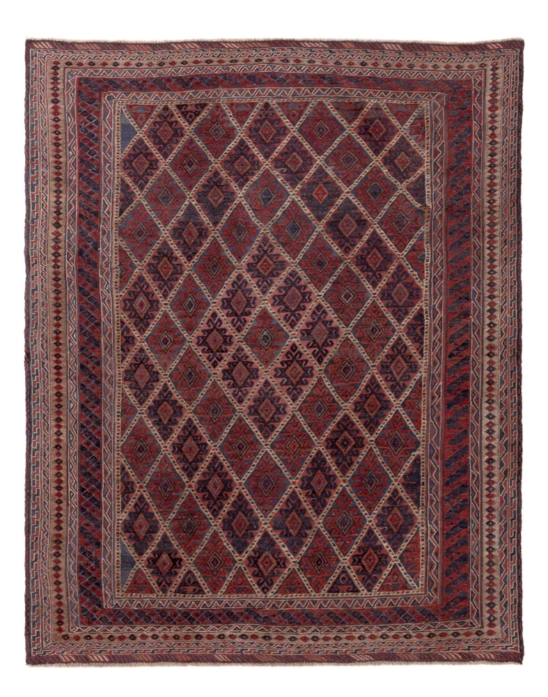 Kelim Teppich - Oriental - 194 x 150 cm - mehrfarbig