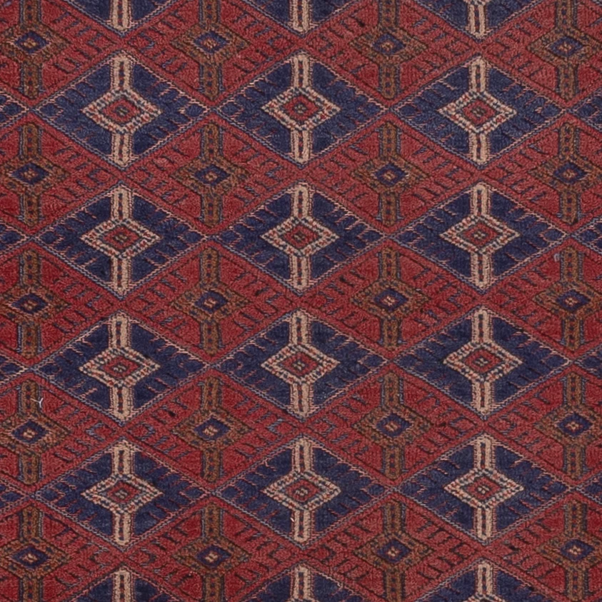 Kelim Teppich - Oriental - 194 x 156 cm - dunkelrot