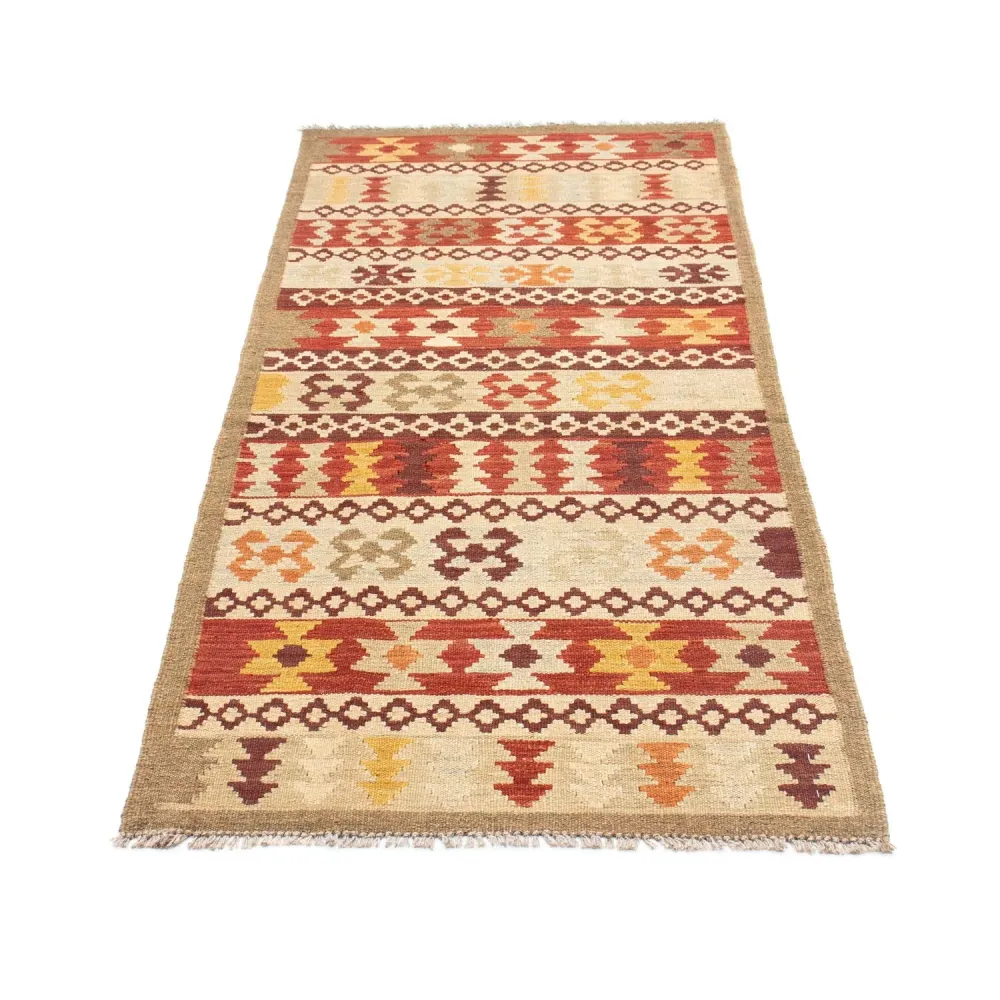 Kelim Teppich - Oriental 194 x 75 cm - mehrfarbig