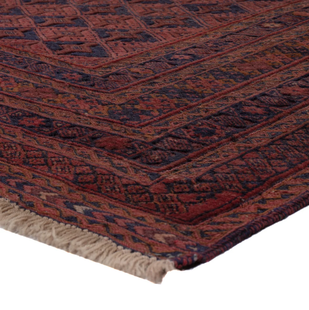 Kelim Teppich - Oriental - 195 x 160 cm - dunkelrot