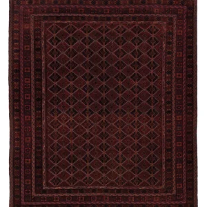 Kelim Teppich - Oriental - 195 x 164 cm - dunkelrot