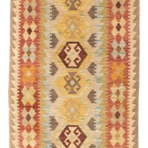 Kelim Teppich - Oriental 195 x 74 cm - beige