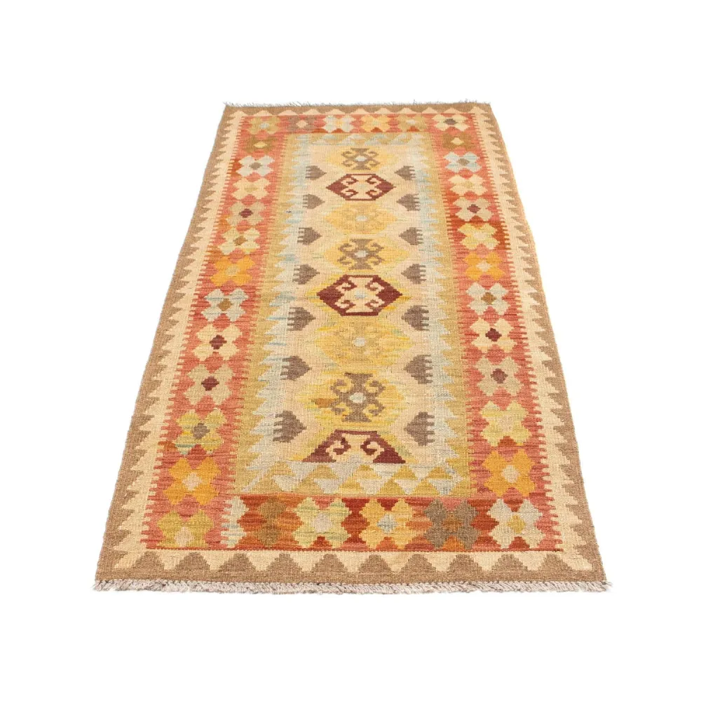 Kelim Teppich - Oriental 195 x 74 cm - beige