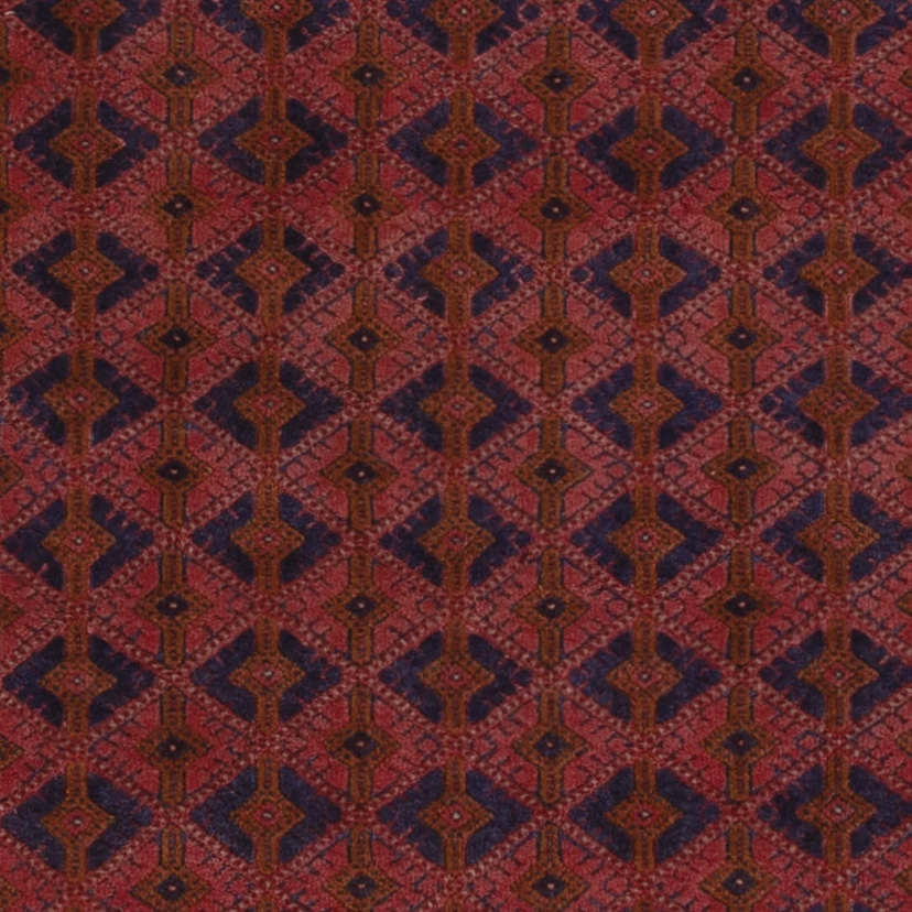 Kelim Teppich - Oriental - 196 x 144 cm - dunkelrot