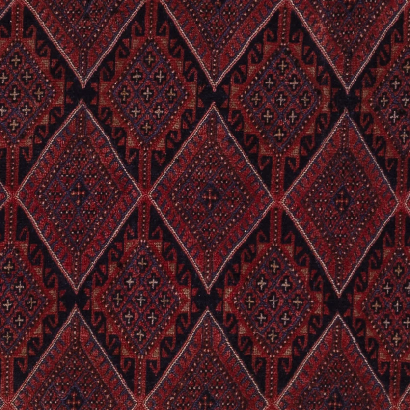 Kelim Teppich - Oriental - 197 x 146 cm - dunkelrot