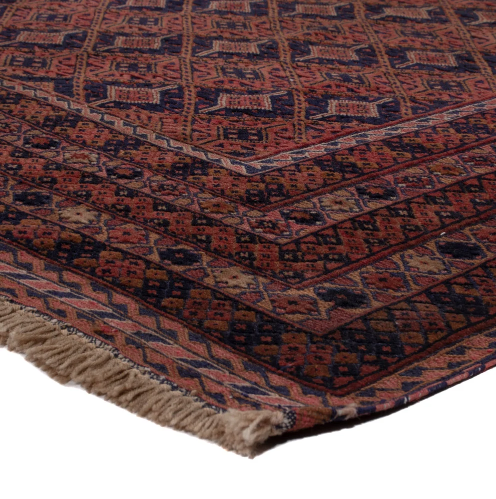 Kelim Teppich - Oriental - 197 x 161 cm - dunkelrot