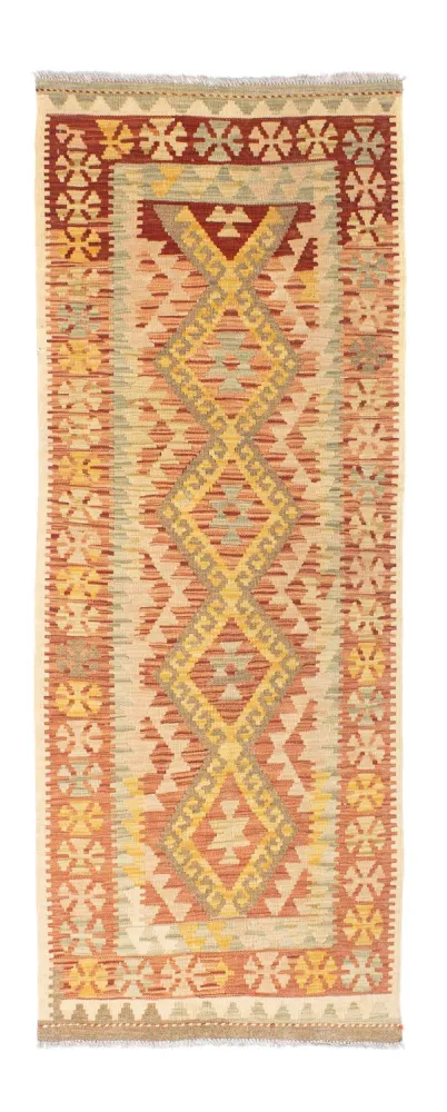 Kelim Teppich - Oriental 197 x 72 cm - beige