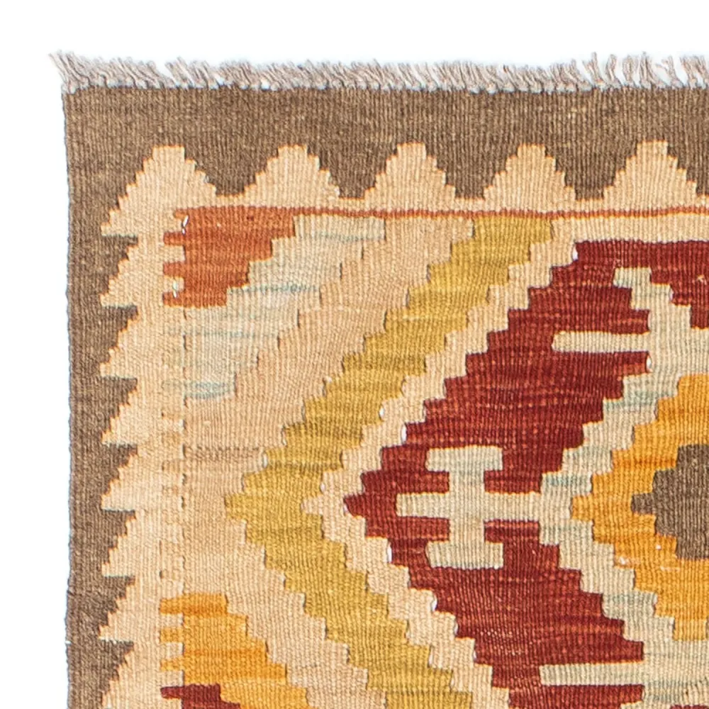 Kelim Teppich - Oriental 197 x 70 cm - beige