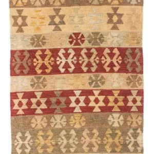 Kelim Teppich - Oriental 197 x 75 cm - mehrfarbig