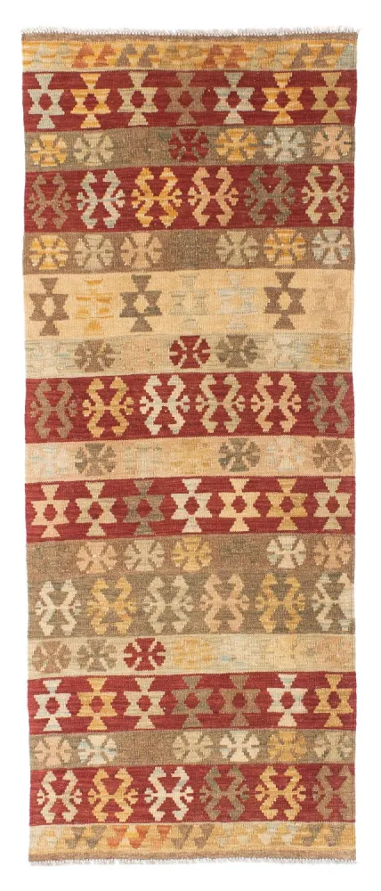 Kelim Teppich - Oriental 197 x 75 cm - mehrfarbig