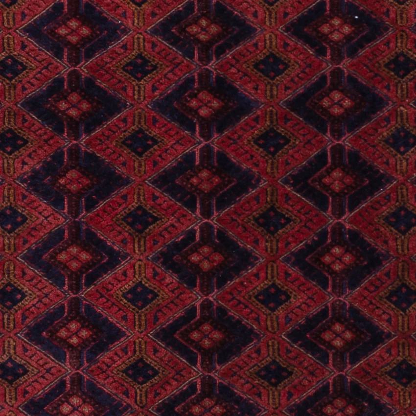 Kelim Teppich - Oriental - 198 x 153 cm - dunkelrot