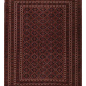 Kelim Teppich - Oriental - 199 x 153 cm - dunkelbeige