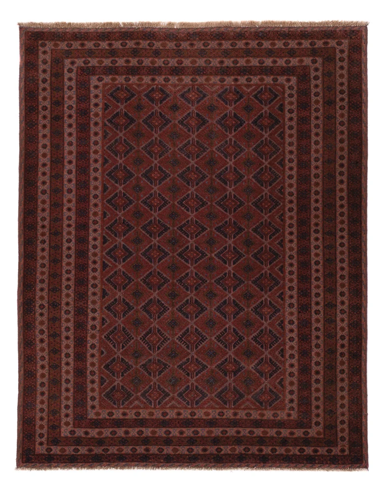 Kelim Teppich - Oriental - 199 x 153 cm - dunkelbeige