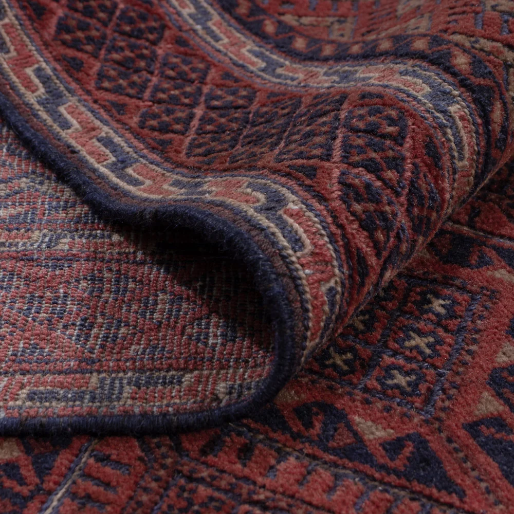Kelim Teppich - Oriental - 200 x 139 cm - dunkelrot