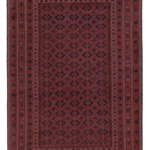 Kelim Teppich - Oriental - 200 x 146 cm - dunkelrot