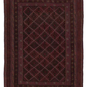 Kelim Teppich - Oriental - 200 x 148 cm - dunkelbeige