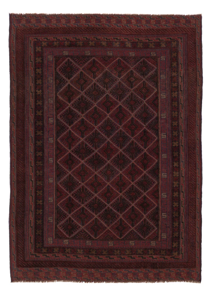 Kelim Teppich - Oriental - 200 x 148 cm - dunkelbeige