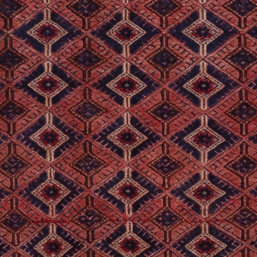 Kelim Teppich - Oriental - 201 x 141 cm - dunkelrot