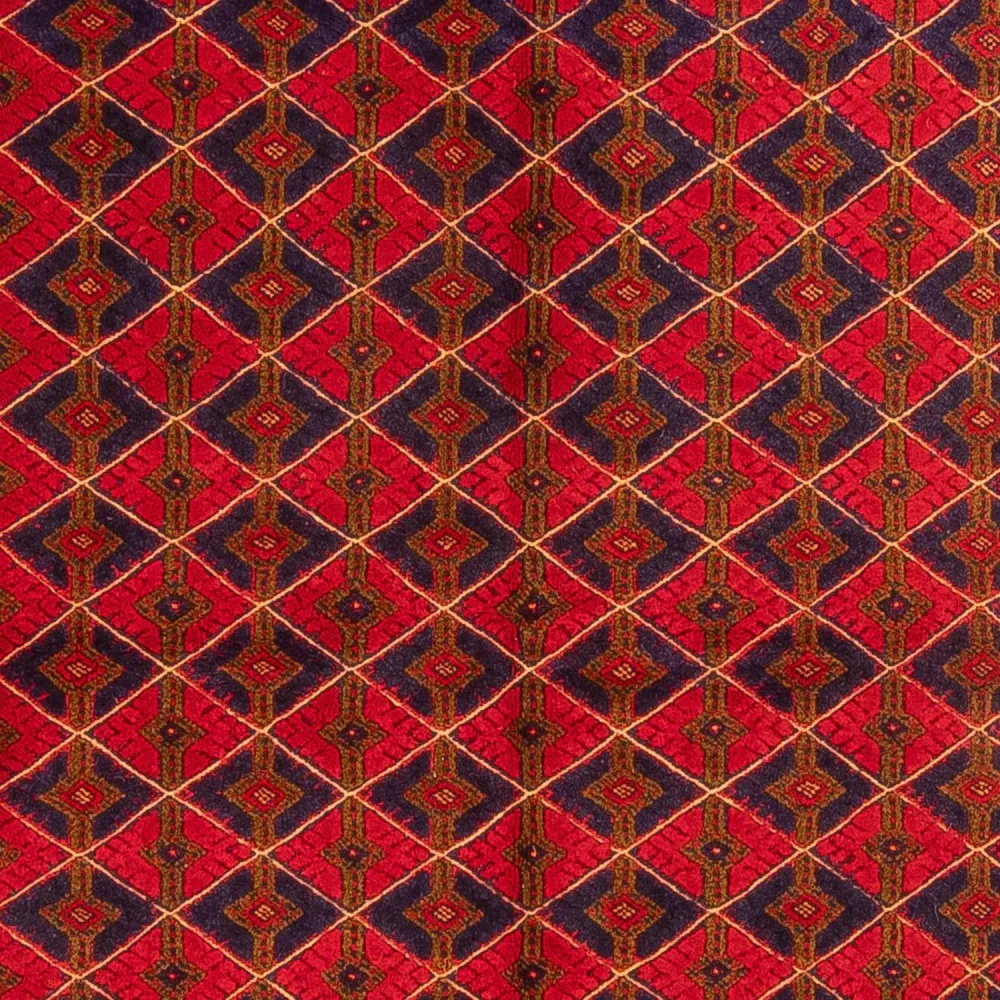 Kelim Teppich - Oriental 202 x 153 cm - dunkelrot