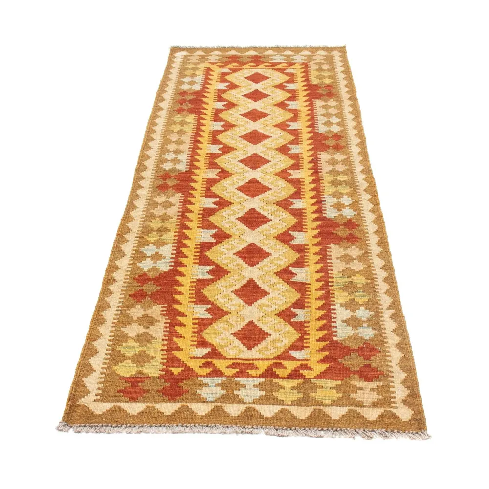 Kelim Teppich - Oriental 202 x 70 cm - beige