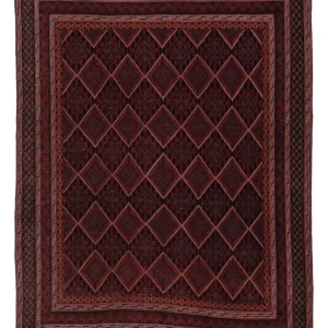 Kelim Teppich - Oriental - 203 x 140 cm - dunkelrot