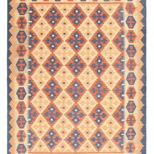 Kelim Teppich - Oriental - 203 x 147 cm - mehrfarbig
